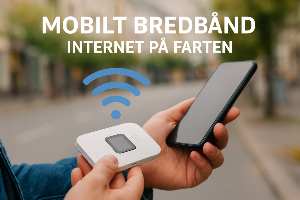 Mobilt Bredbånd: Din guide til hurtigt Internet på farten